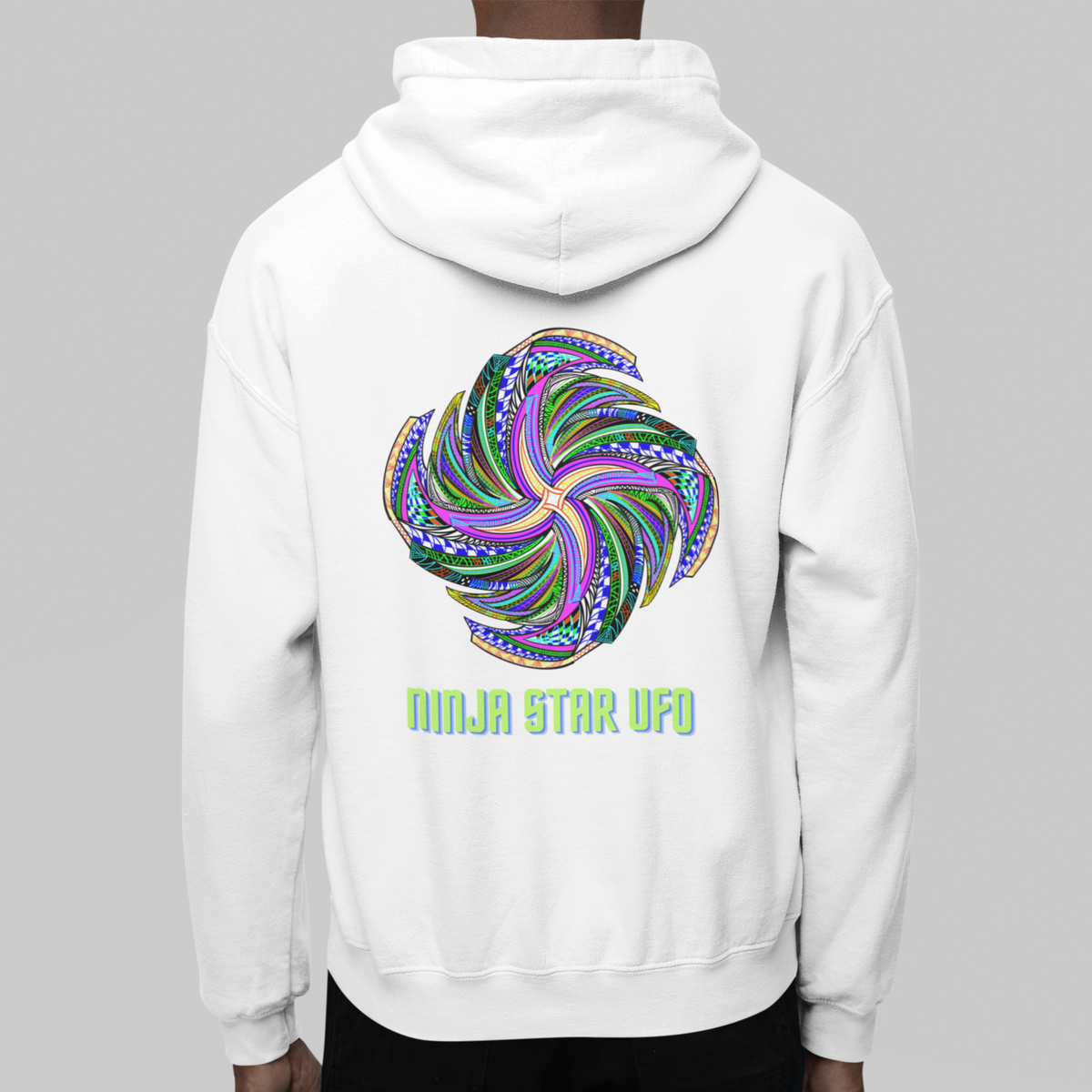 NINJA STAR UFO HOODIE