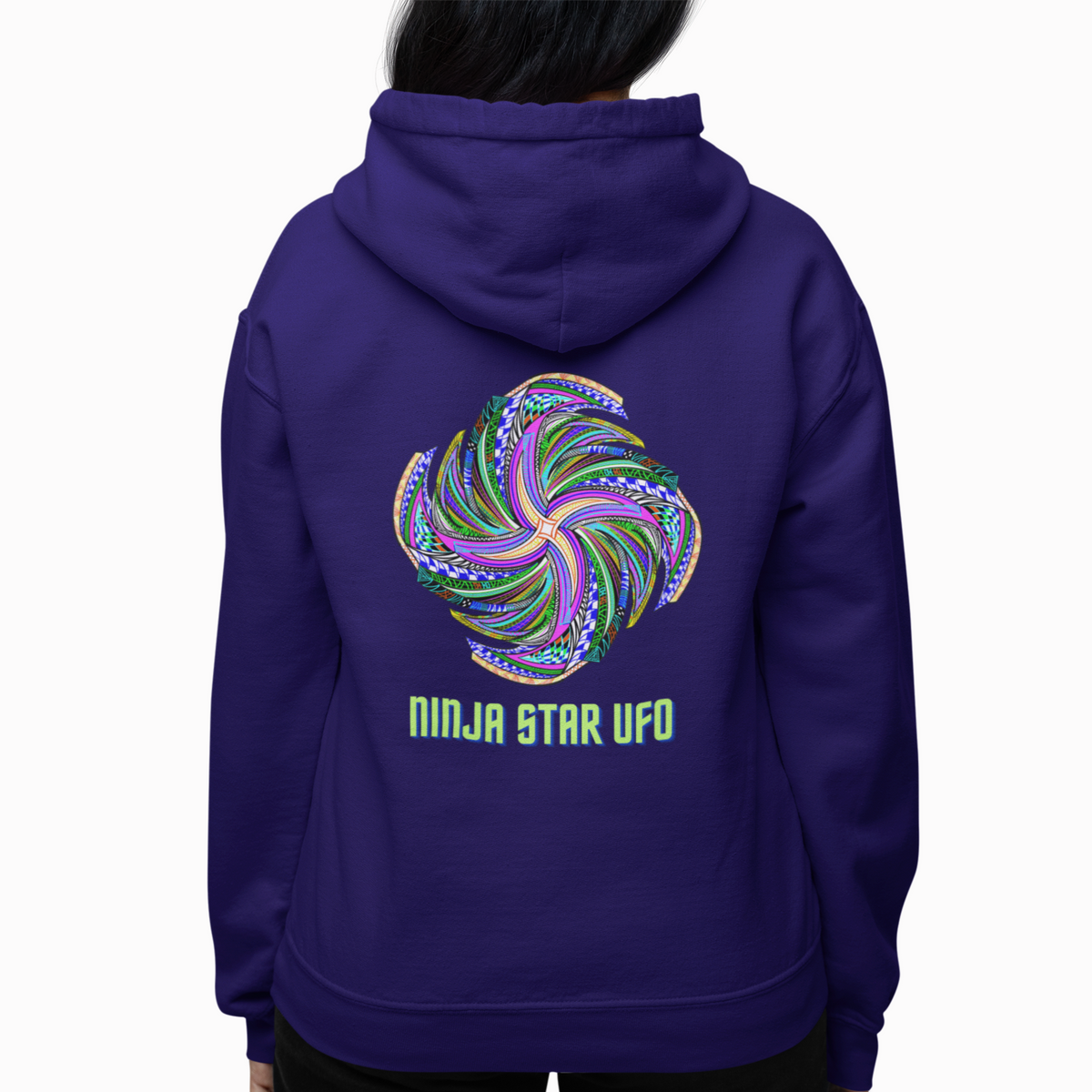 NINJA STAR UFO HOODIE